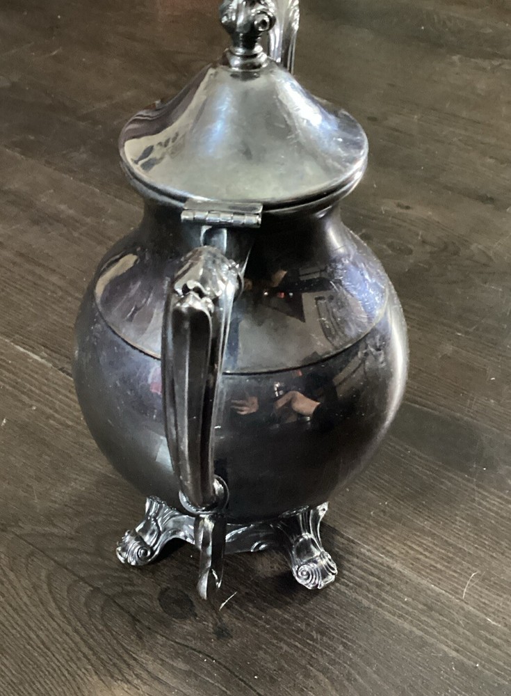 FB ROGERS VINTAGE SILVER PLATE COFFEE, TEAPOT