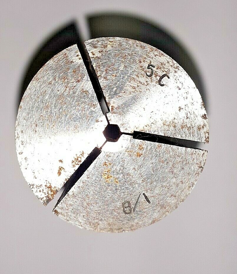 COLLET 1/8" 5C HEXAGON