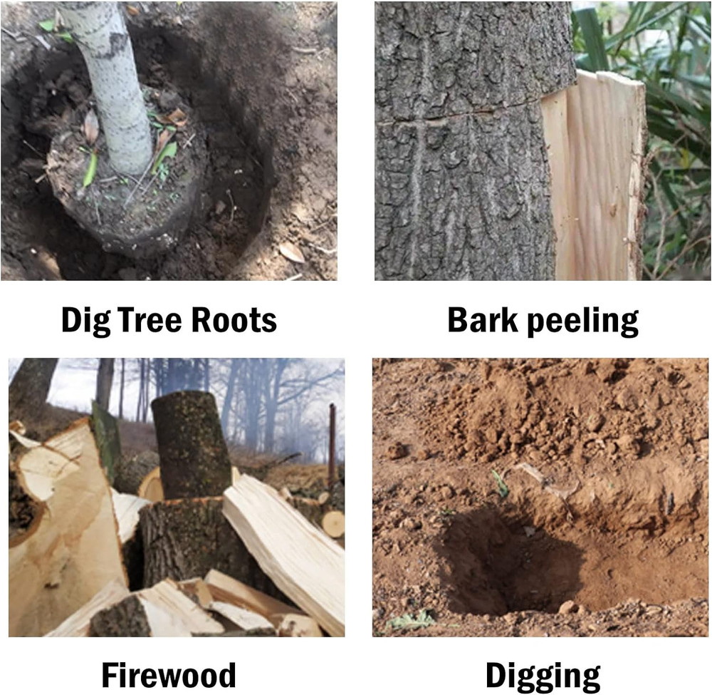 Heavy Duty Root Cutting & Hole Digging Tool for Garden Removal Tasks