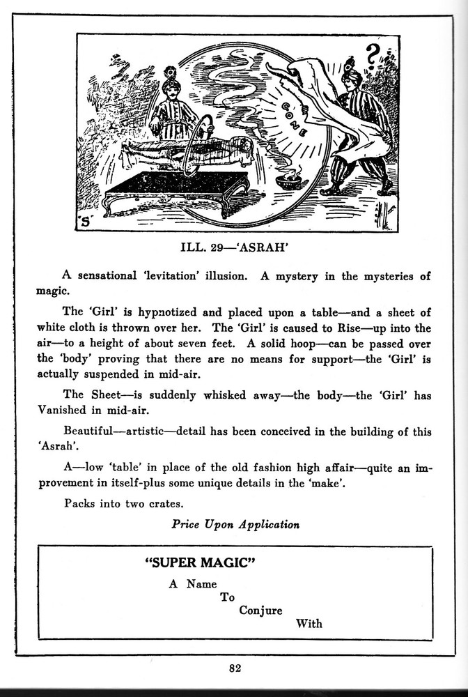 Sherms-David E. Haversat-Advertising Magic-Ltd Ed-Instructions Tricks Illusions