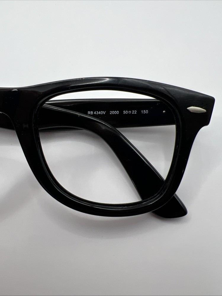 Ray Ban RB4340V 2000 50[]22-150 Eyeglasses Frames W/Case