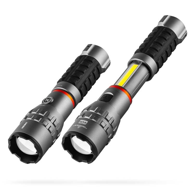 NEBO SLYDE KING 4K Rechargeable LED Flashlight & Work Light 4000 Lumens