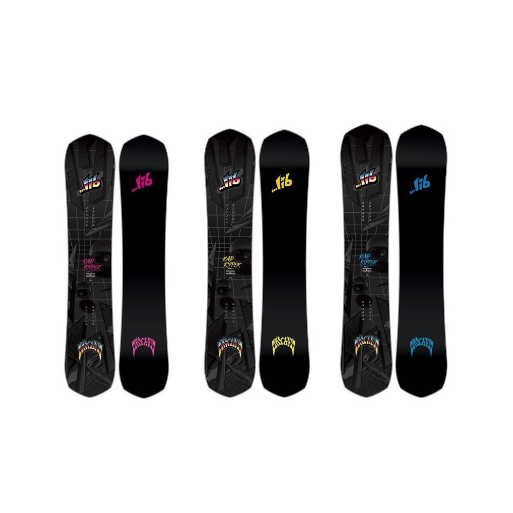 LIB TECH Mayhem Rad Ripper Snowboard - Twin Freestyle