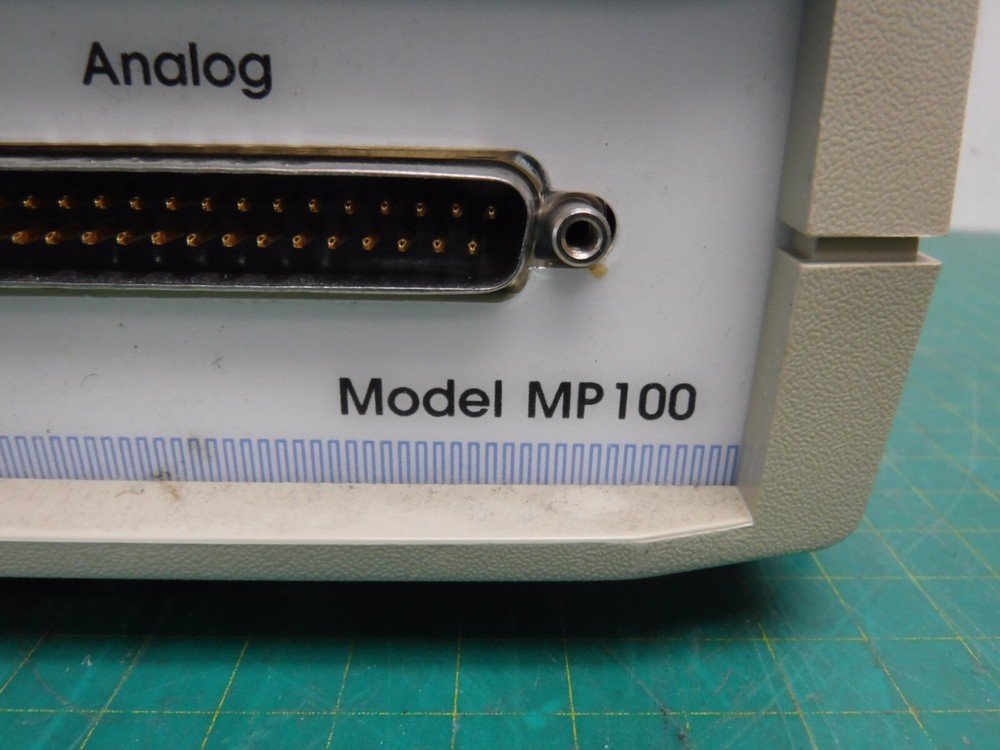 BIOPAC Systems Data Acquisition Modules W/ Cables & Accessories UIM100C + Oth MN