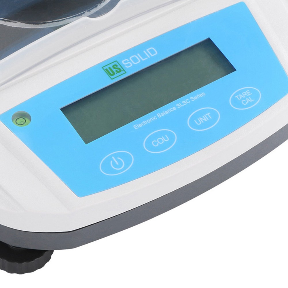 U.S. Solid Analytical Balance 200 x 0.001 g 1mg Precision Scale RS232 Interface