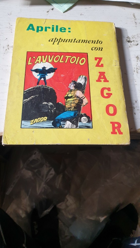 ZAGOR ZENITH ORIGINAL NO. 72 GOOD/GREAT CONDITION