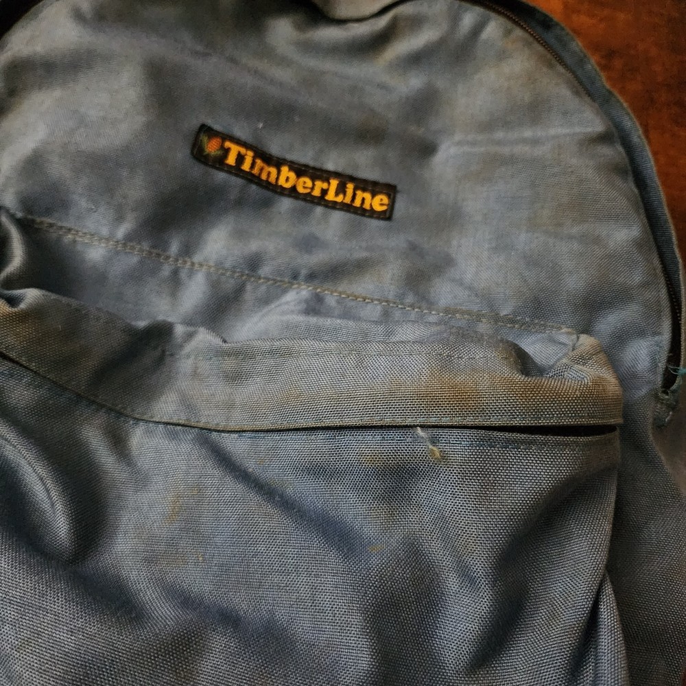 Timberline Day Pack Backpack Light Blue Adjustable Straps