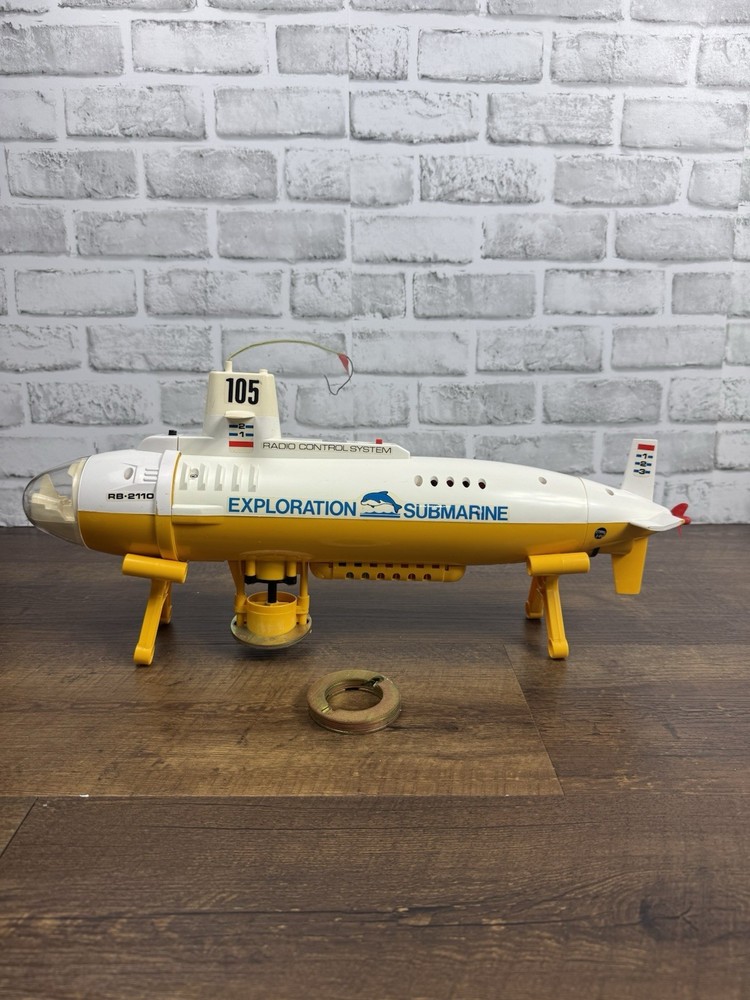 Vintage Nikko RC Exploration Submarine No Remote
