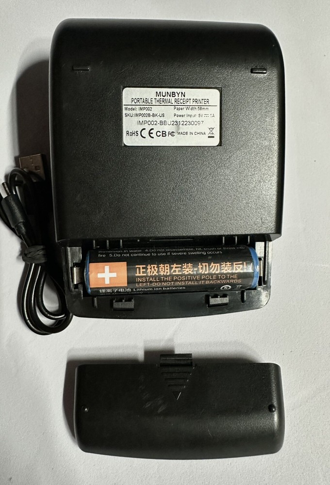 Munbyn IMP002 Receipt Printer Bluetooth