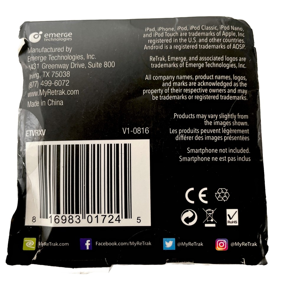 ReTrak Utopia 360 Smartphone Virtual Reality Android Apple- Headset VT-0816