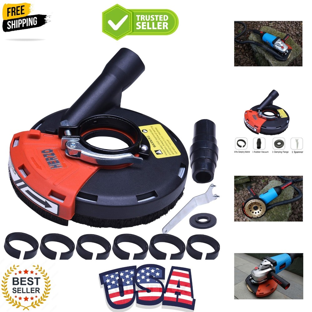 Universal Surface Grinding Dust Shroud for 7 Inch Angle Grinder Grinding Task