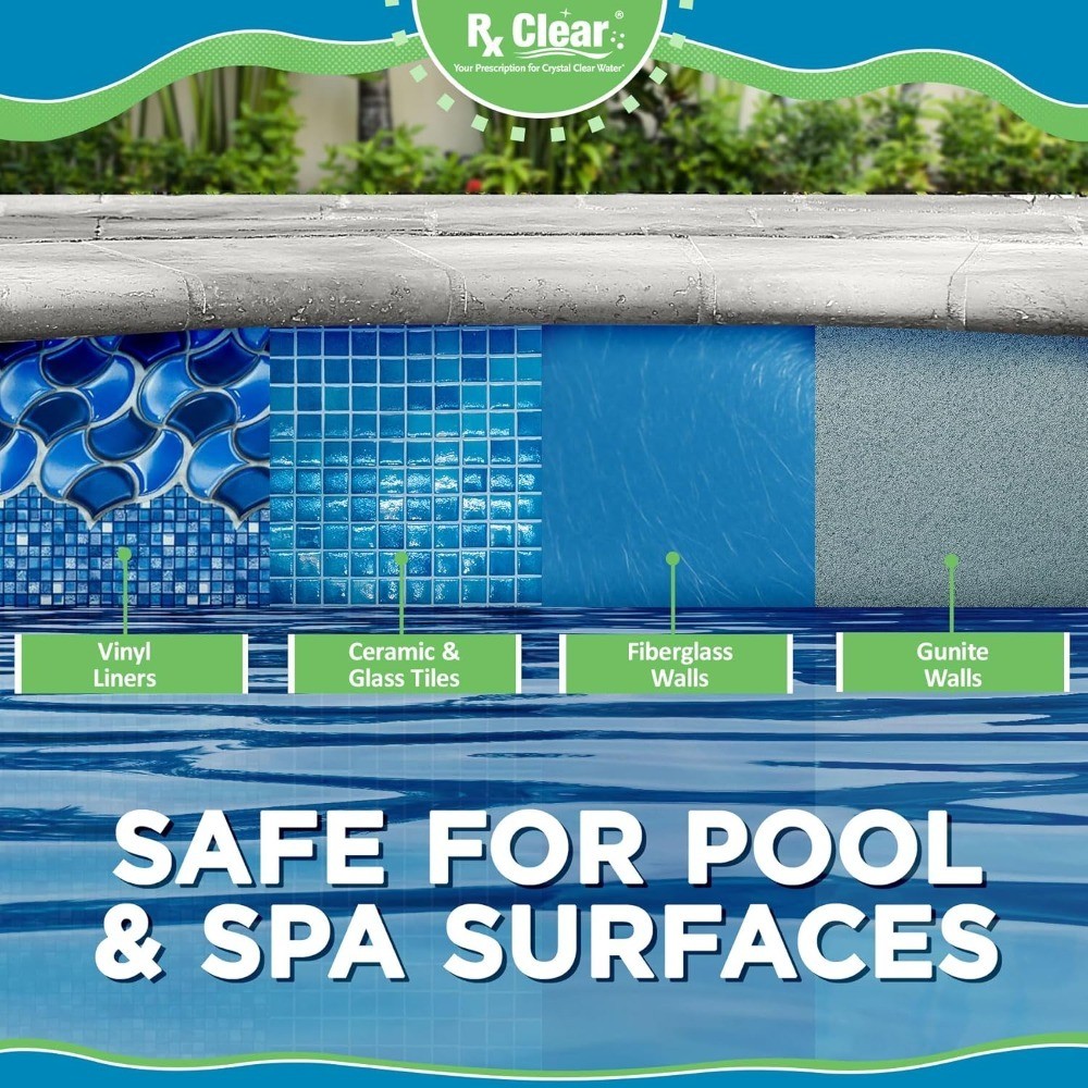 Rx Clear 50 lbs Granular Pool