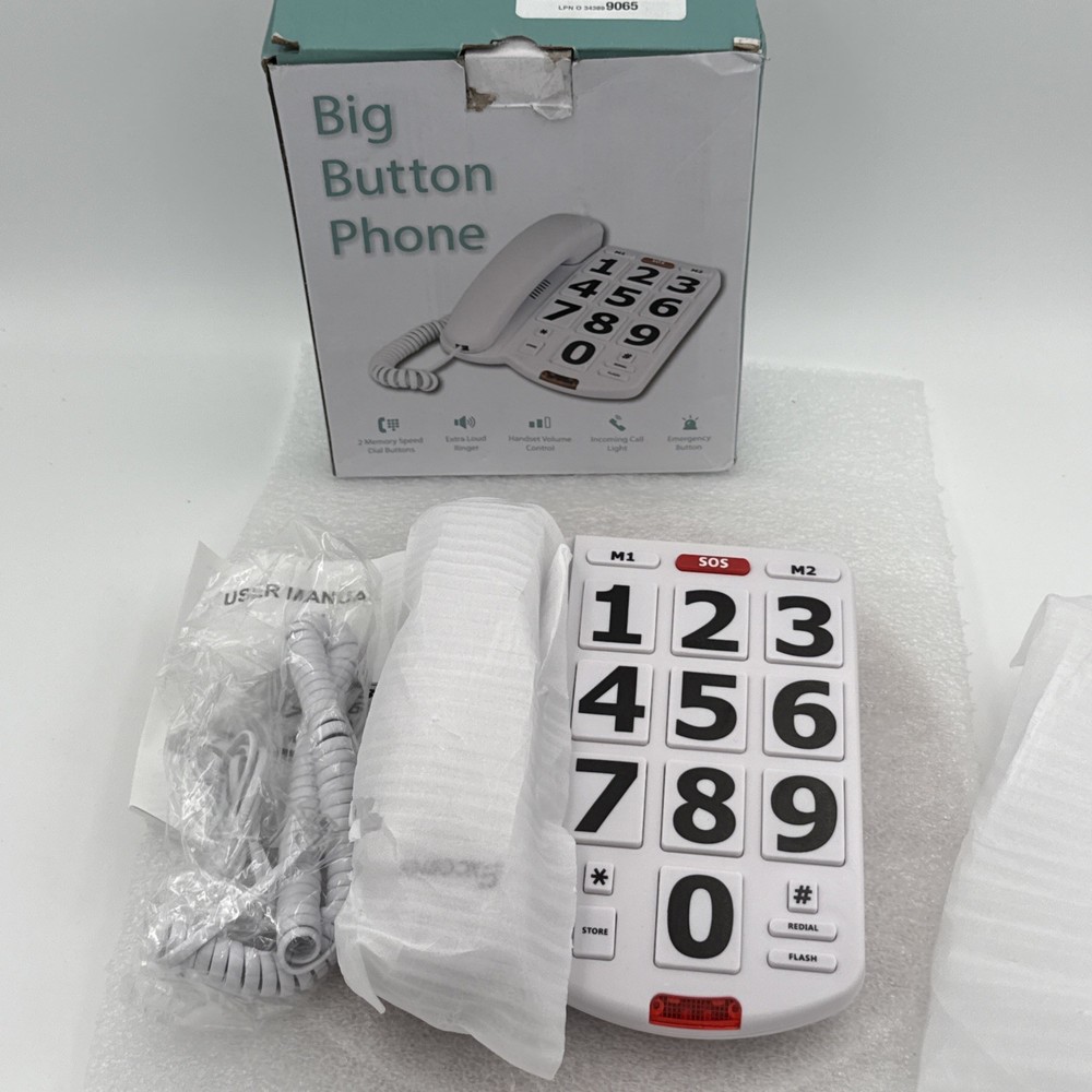 Excelltel Big Button Phone EX-LD-265 Adjustability Features, One-Touch Dialing