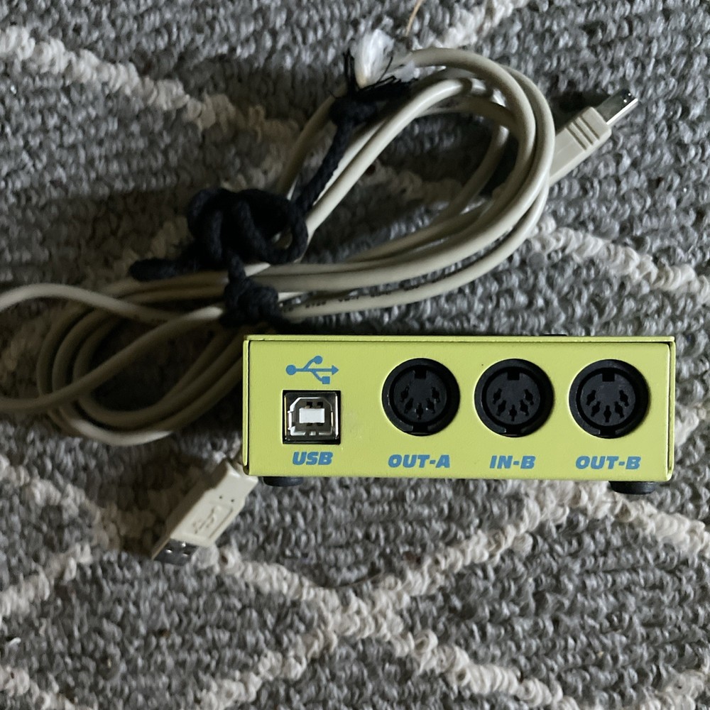 M-Audio Midiman USB MIDISPORT 2x2 Interface Only Working