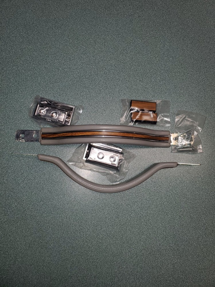 Gray Door Grab Handle (pair)