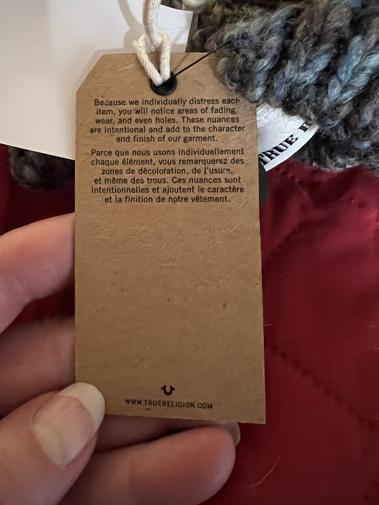 True Religion Convertible Mittons. NWT.