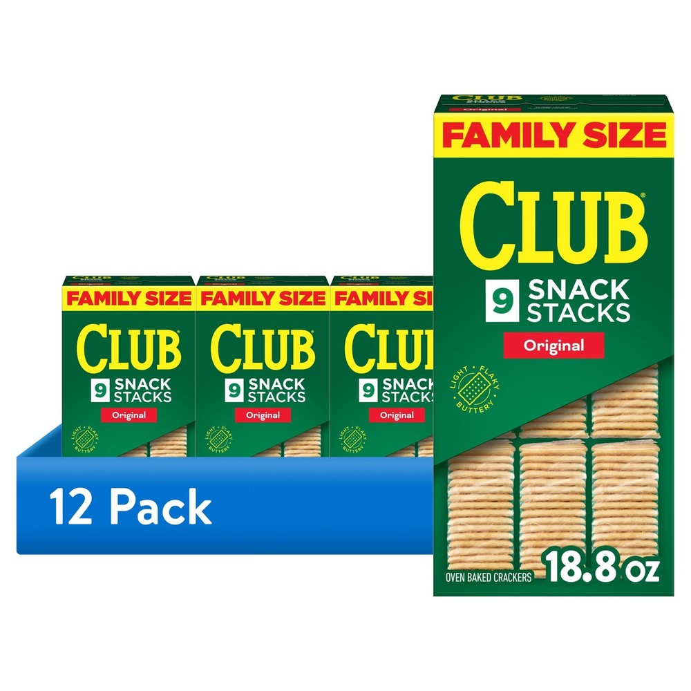 Snack Stacks Original Crackers Lunch Snacks 9 Count