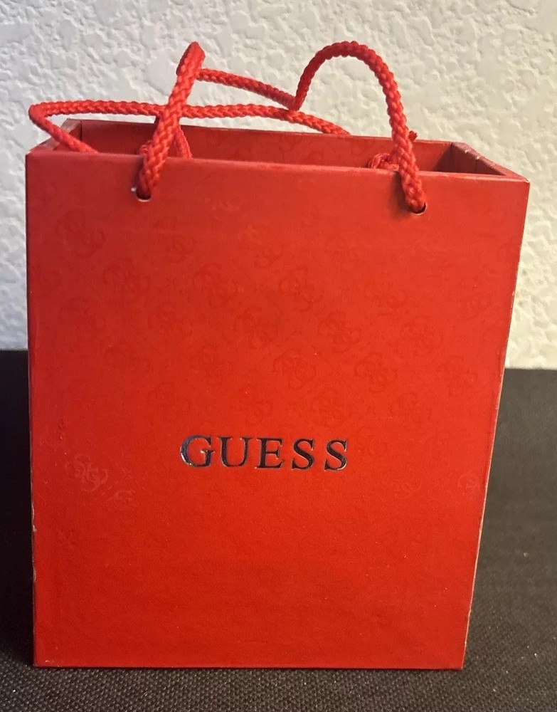 Guess  RED Empty Watch Presentation Storage Box