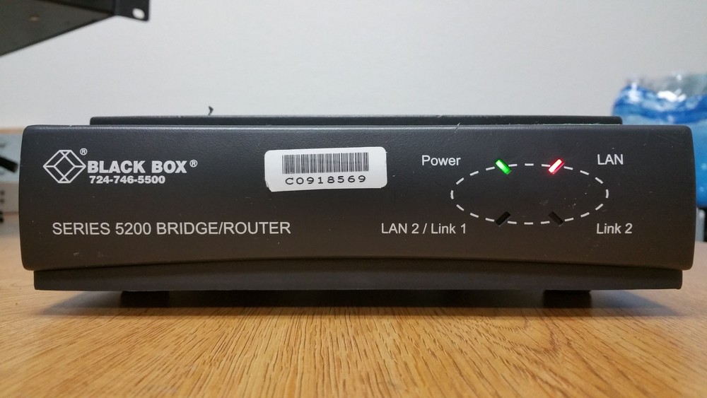 BLACK BOX LR5200A BRIDGE/ROUTER