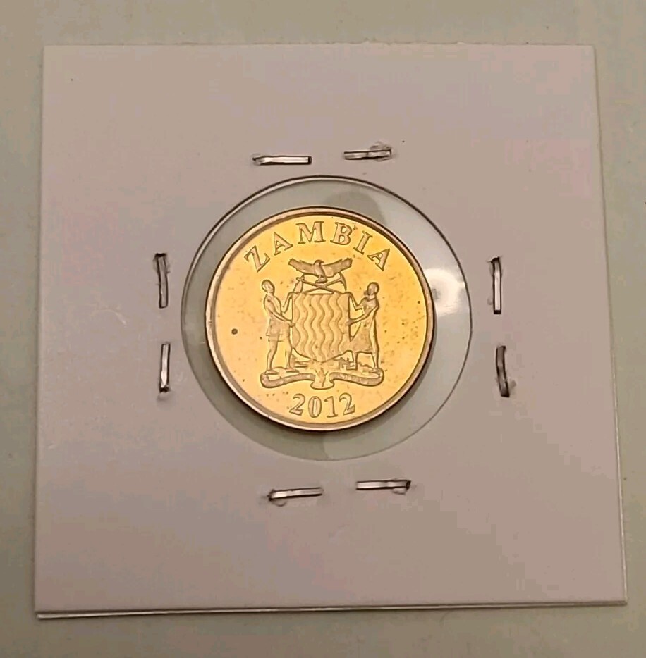 Zambia coin, 10 Ngwee, 2012
