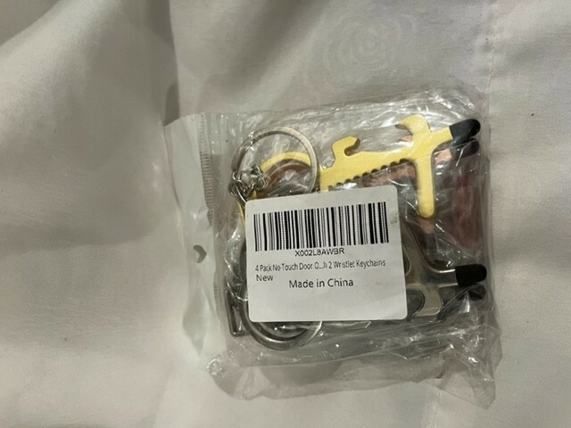 No-Touch Door Opener/Closer, Button Presser Key Tool - 4 Pack