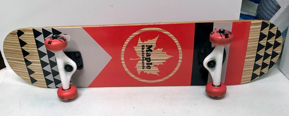 Maple Skateboards Masters Maple Leaf 31” Composite Skateboard Double Kicktail