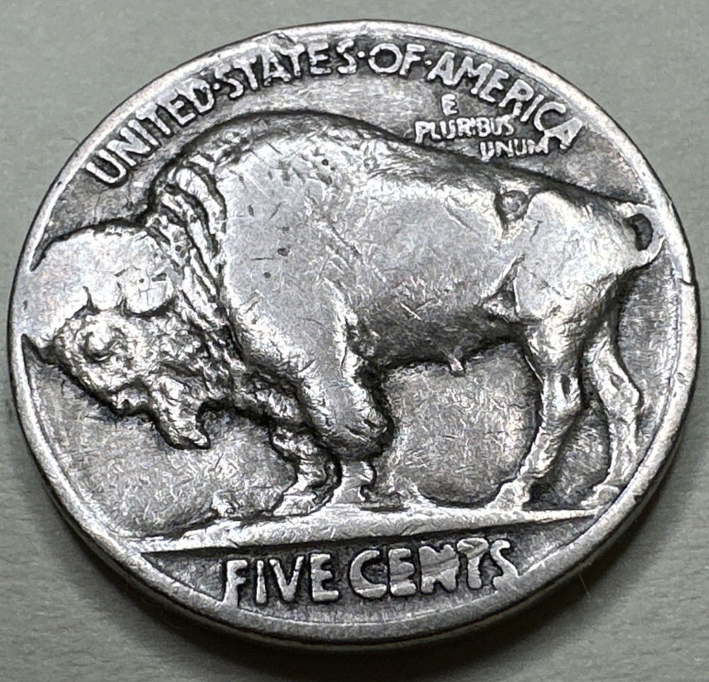 1937 5C Buffalo Nickel 755X