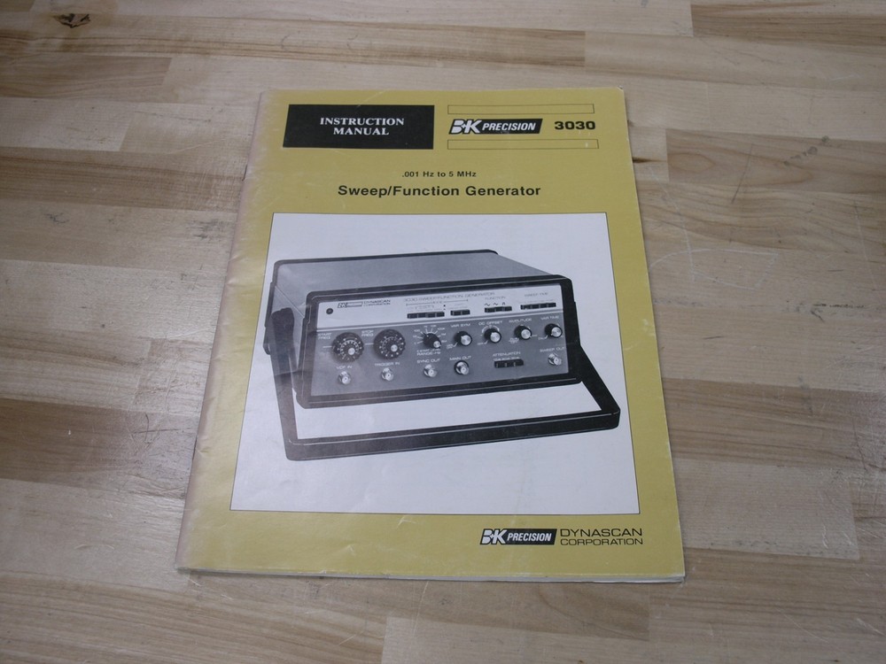 BK Precision Dynascan 3030 Sweep/ Function Generator