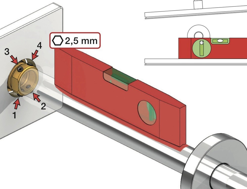 Vola outlet sleeve VR648