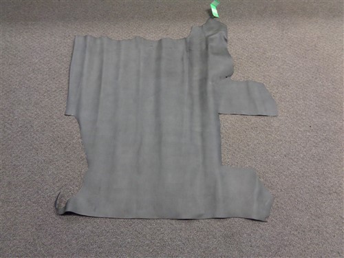 LEATHER HIDE TEXTURED 47" X 50" BLACK