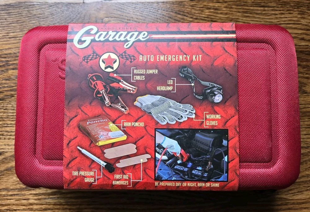 Saddlebred Garage Auto Emergency Kit