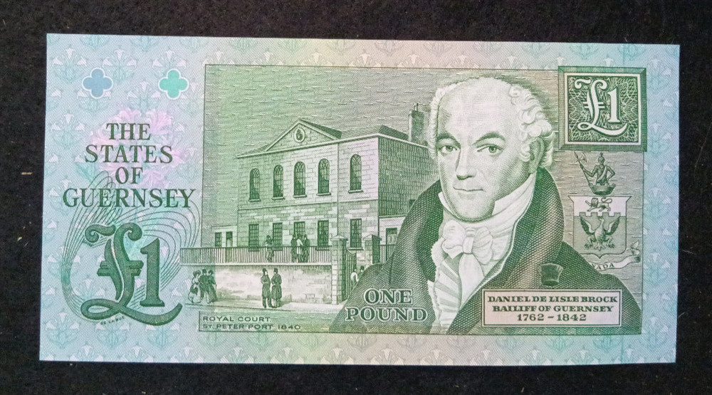 Guernsey 1 Pound 1991-2016 UNC in protective sleeve