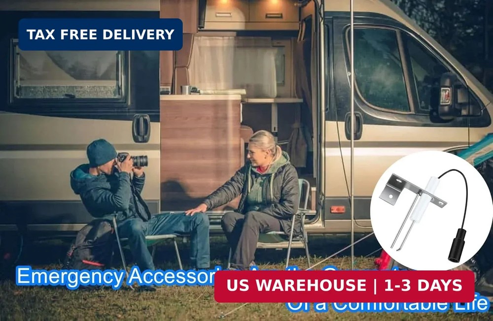 93868 Water Heater Igniter Electrode With Spark Probe,RV Water Heater Replacemen