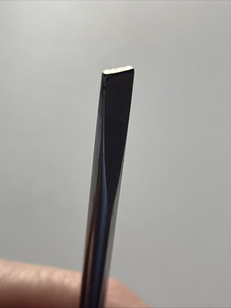 Snap-on Tools RWB 3/16" Flat Tip HARD Handle MINI Screwdriver SHD306 🇺🇸