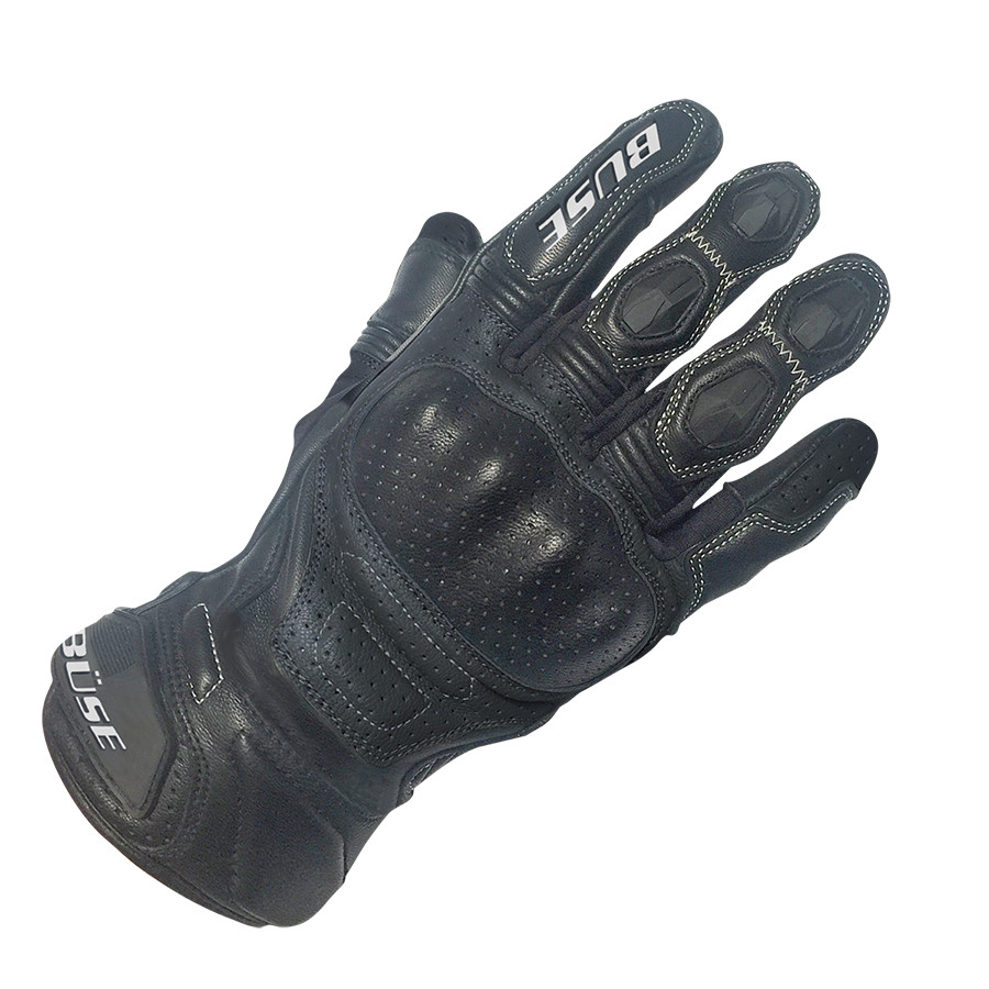 BUSE Miles black motorcycle gloves