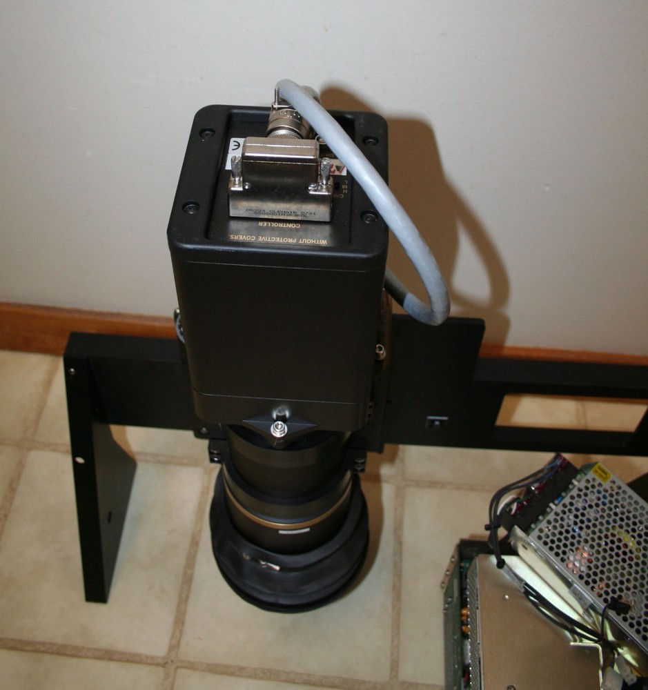 Princeton Instruments Camera 7380-0002 w/ Lens & power, controller box 7322-0002