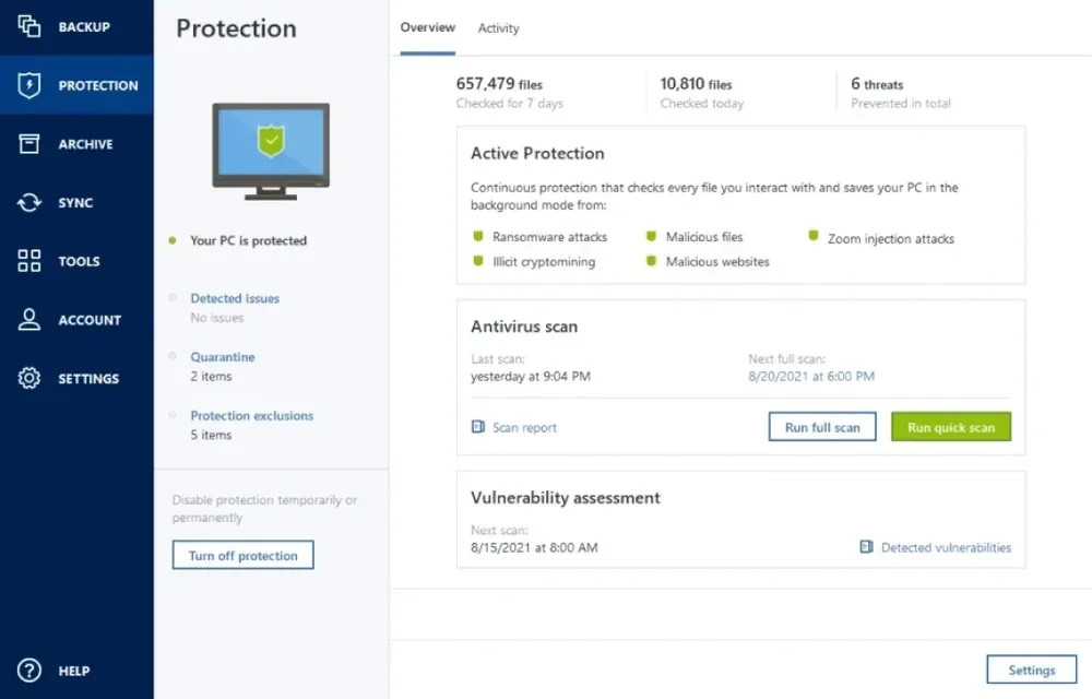Acronis True Image Essentials 2025 - 1 Year 1 Device