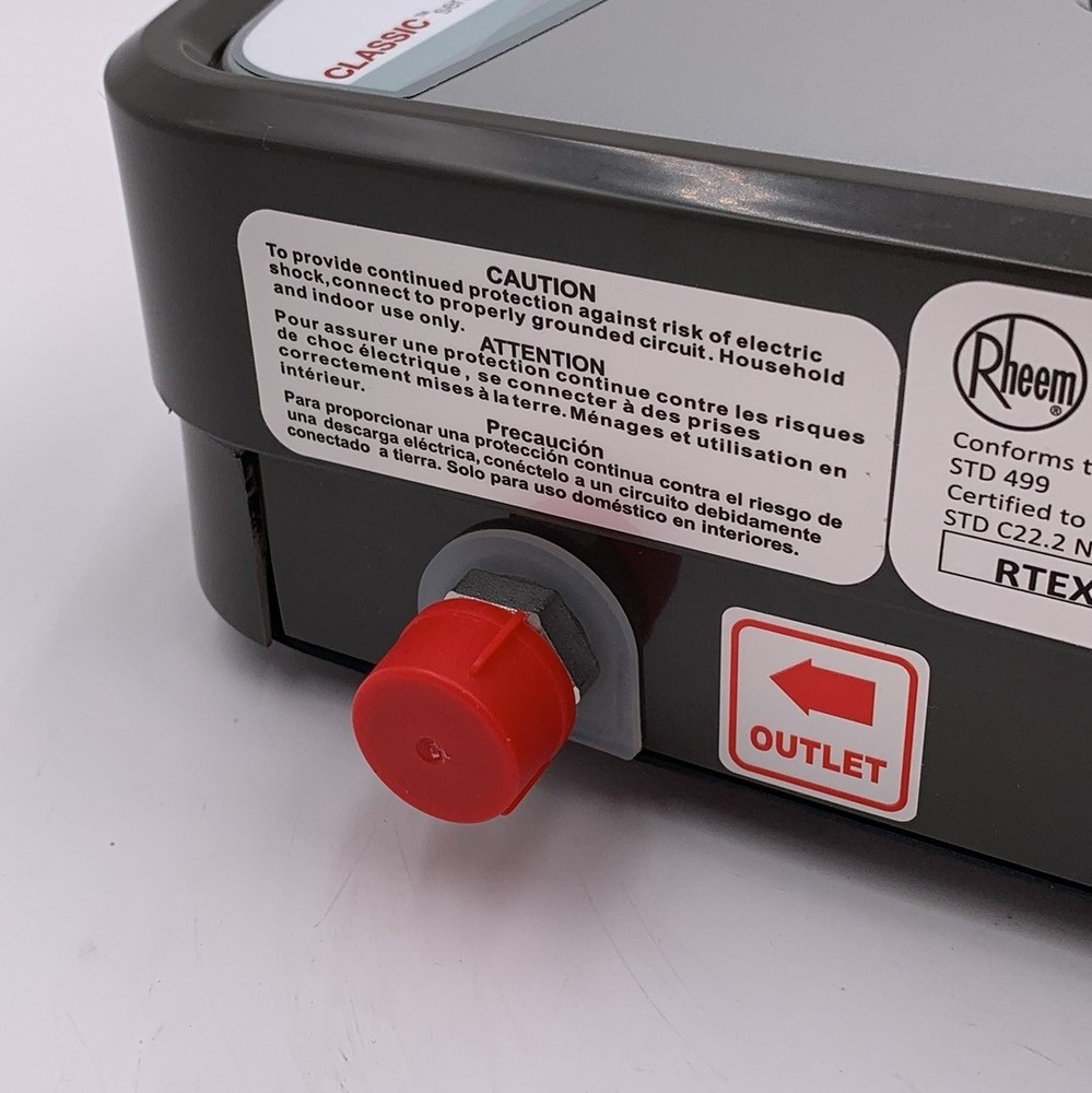 Rheem 8kW 240V Tankless Electric Water Heater - READ