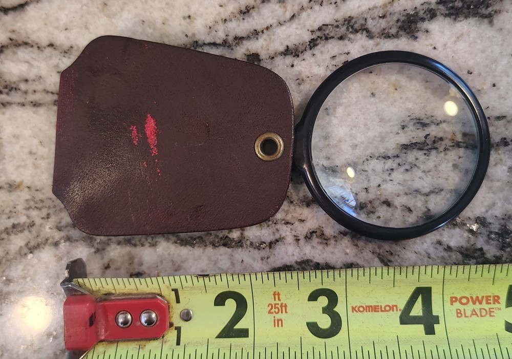 🗽WW2 AMERICAN SOLDIER POCKET MAGNIFIER