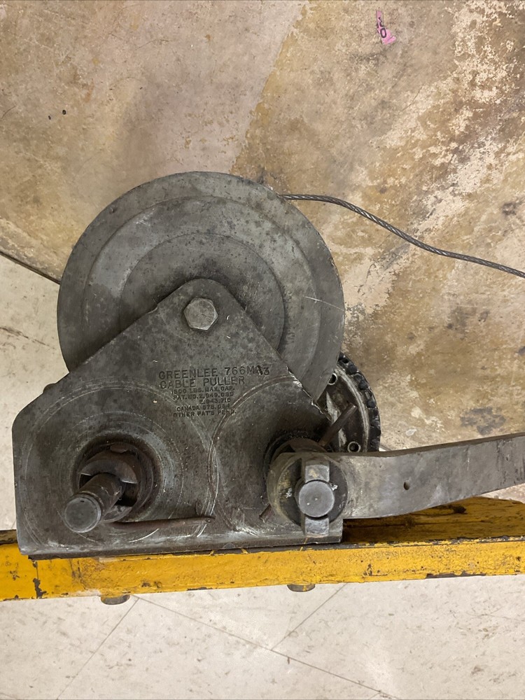 Greenlee 766 M3 Cable Wire Puller with 1500LB Capacity- ECS