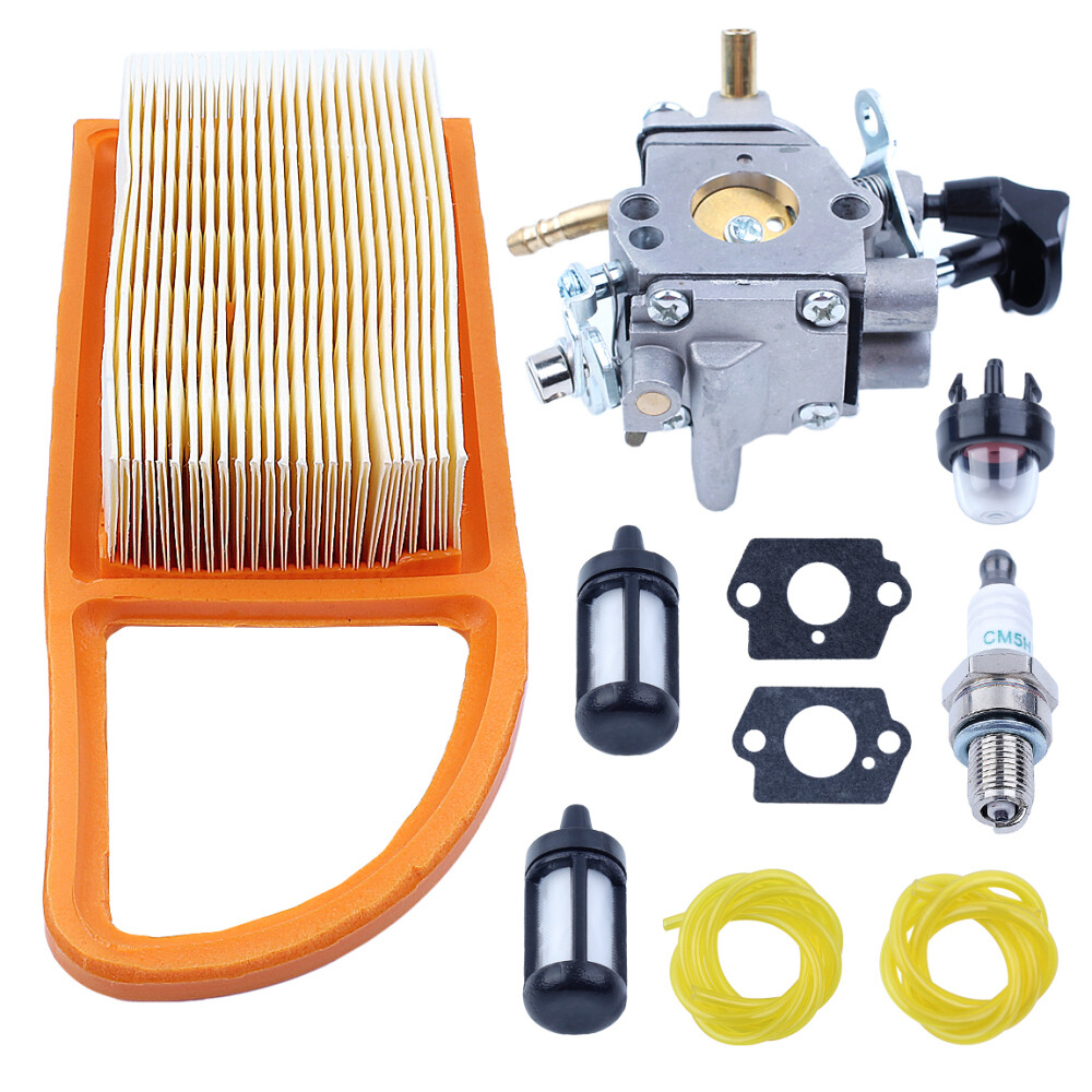 BR600 Carburetor Fuel Filter Spark Plug For Stihl BR500 BR550 Backpack Blower