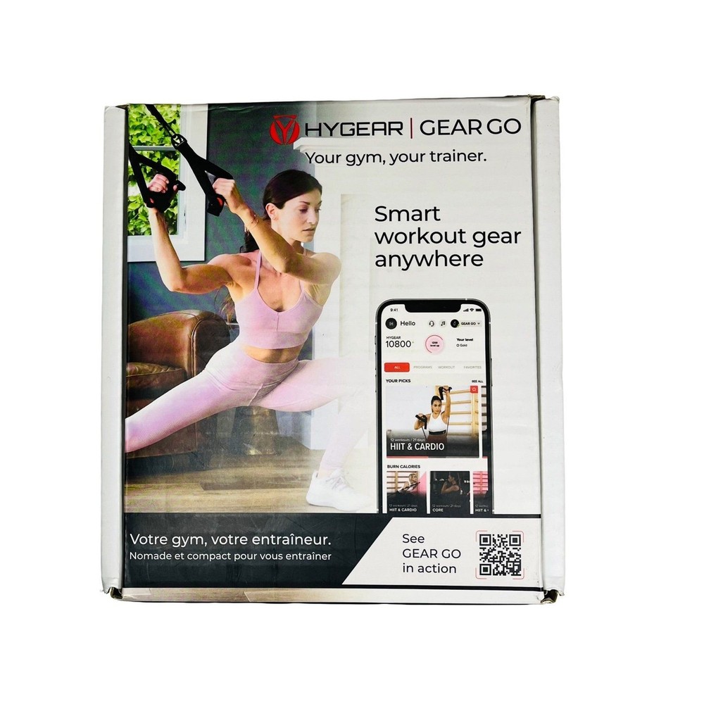 HYGEAR Gear Go Smart Resistance Bands System Training Workout