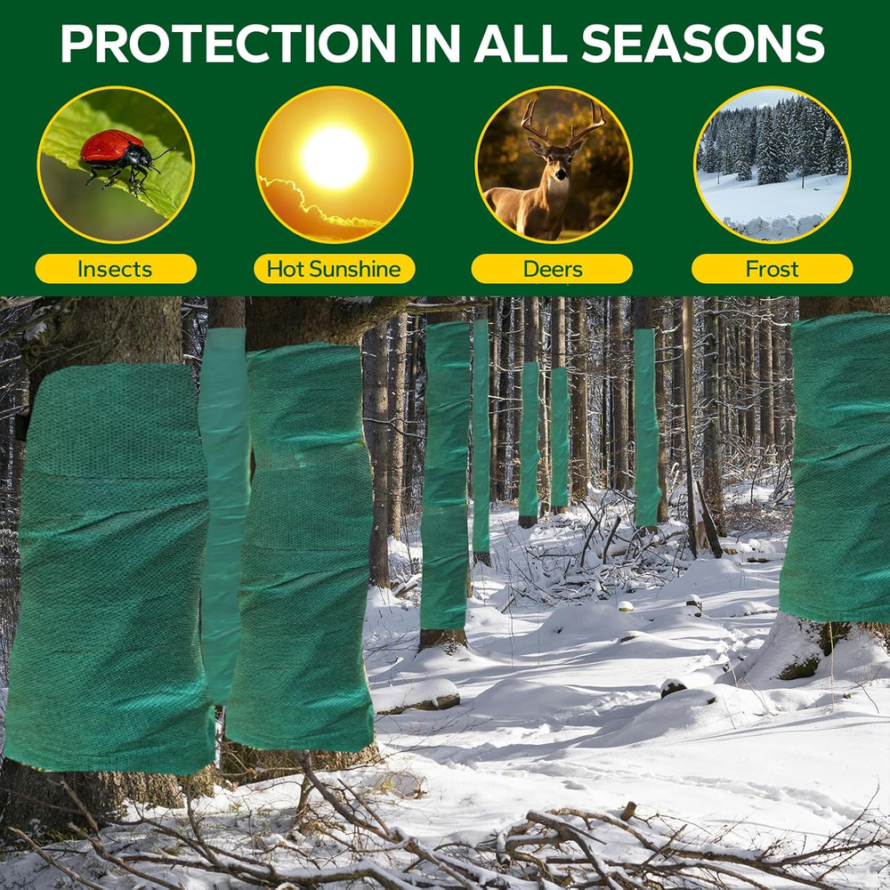 115Ft Tree Wraps to Protect Bark, Tree Wrap for Damaged Bark, Tree Trunk Wrap to