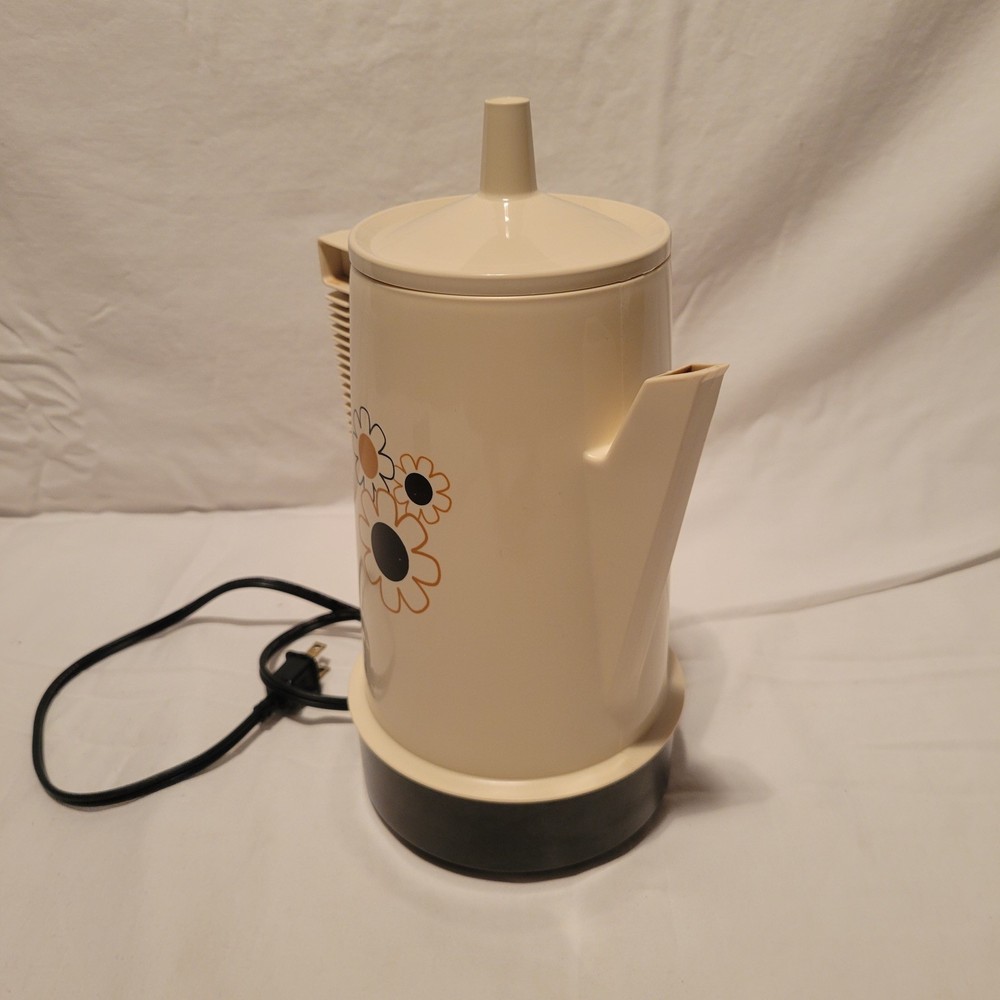 Vintage Regal Poly Perk 4 To 8 Cup Automatic Percolator