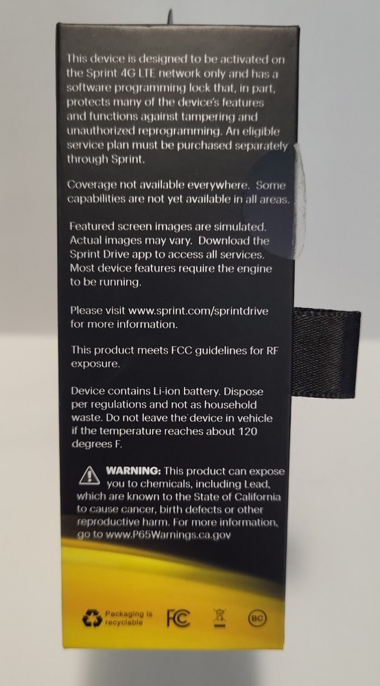 SPRINT DRIVE Connected Car & Mobile Hotspot