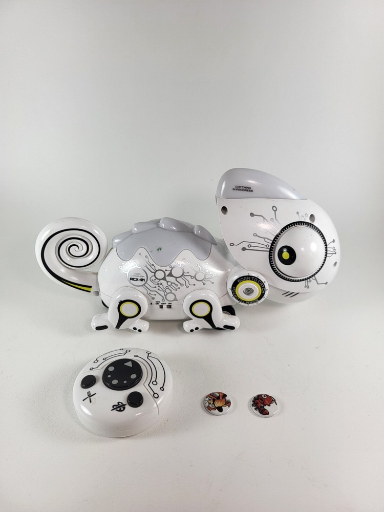 Sharper Image Chameleon Robot Remote Controlled Toy Works Great RCX-01