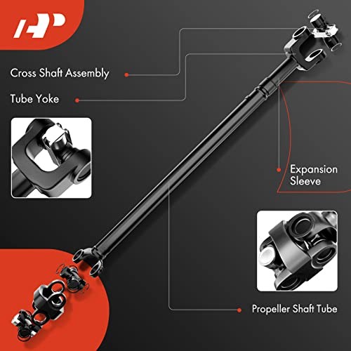 Front Complete Drive Shaft Prop Shaft Driveshaft Assembly Compatible with