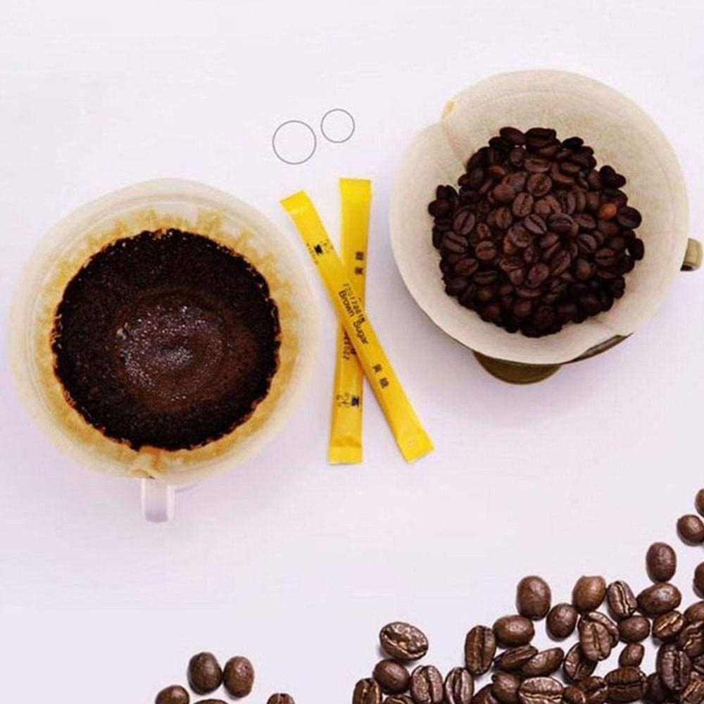 No.6 Coffee Filter Moka Pot Paper, 100 Pcs