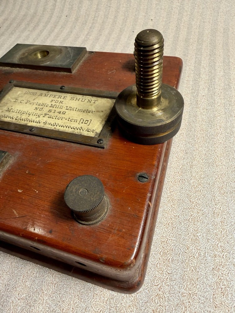 Antique Keystone Electrical Shunt 1000 Amp