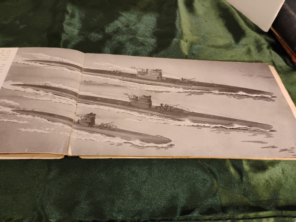 WW2 ONI RESTRICTED Axis Submarine Manual enemy sub operations and uses